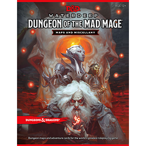 Dungeons and Dragons - Waterdeep Dungeon of the Mad Mage - Maps & Misc