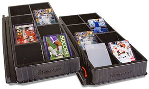 Ultra-Pro - Toploader & ONE-TOUCH 8 Slot Compartment Sorting Tray (4-Pack Count)