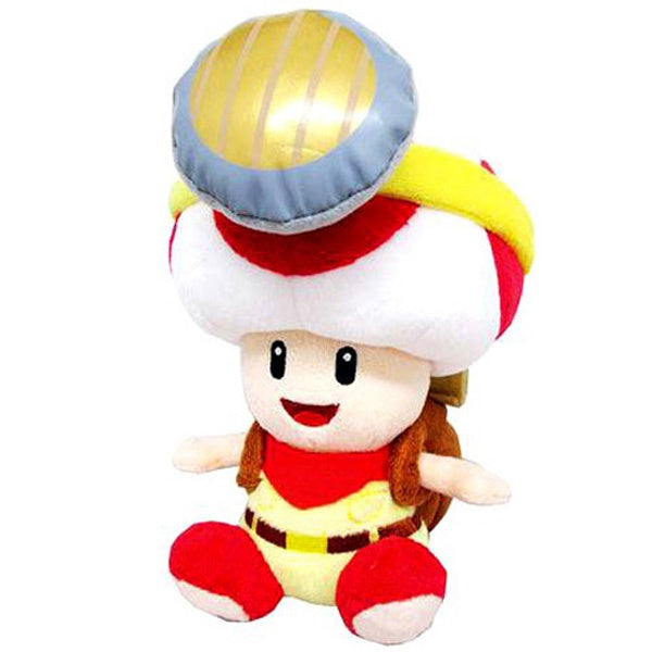 CAPTAIN TOAD SITTING 7" PLUSH TOY [LITTLE BUDDY]
