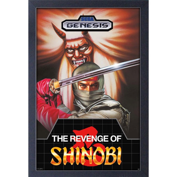 Sega Classics The Revenge of Shinobi 11″ x 17″ Framed Print [Pyramid America]