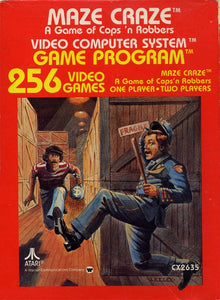 Maze Craze: A Game of Cops 'n Robbers (Maze Mania) - Atari 2600 (Pre-owned)