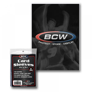 BCW -  Standard Soft Penny Card Sleeves 2-5/8" X 3-5/8" 100ct