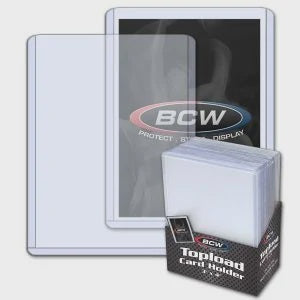 BCW - Premium Toploader - 3" x 4" Top Loader - 25ct