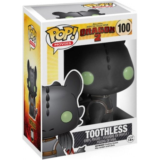 Funko Pop! Movies: How to Train Your Dragon 2 - Toothless #100 Vinyl Figure