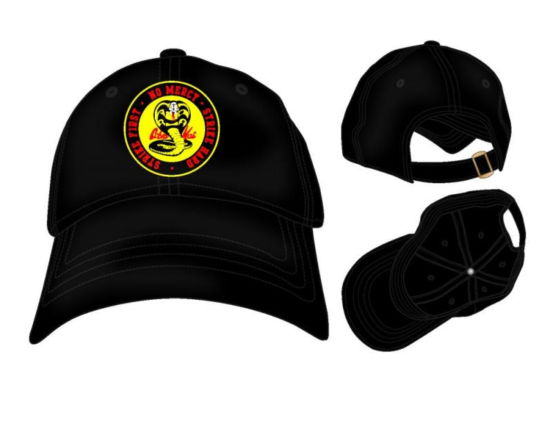 Cobra Kai - No Mercy Dad Hat Black