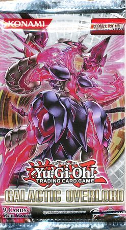 Yu-Gi-Oh! Galactic Overlord Unlimited Edition Booster Pack