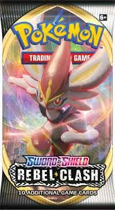 Pokemon Sword & Shield 2 Rebel Clash Booster Pack