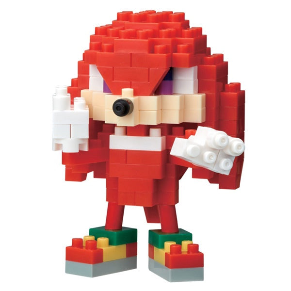 Sonic the Hedgehog Knuckles Nanoblock Character Series Kit [Nanoblock]