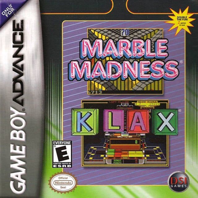 Marble Madness / Klax - GBA (Pre-owned)