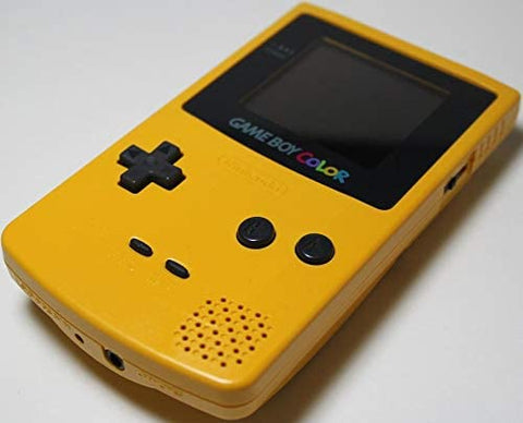 Gameboy Color System Console - Dandelion Yellow (New Screen Cover) - GBC (Pre-owned)