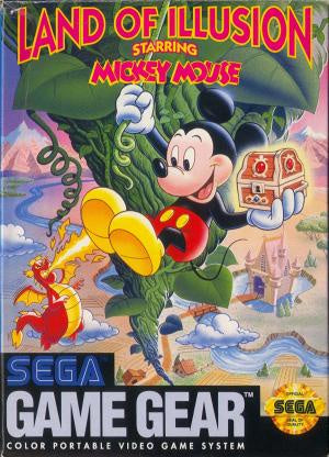 Land of Illusion Starring Mickey Mouse - Game Gear (Pre-owned)