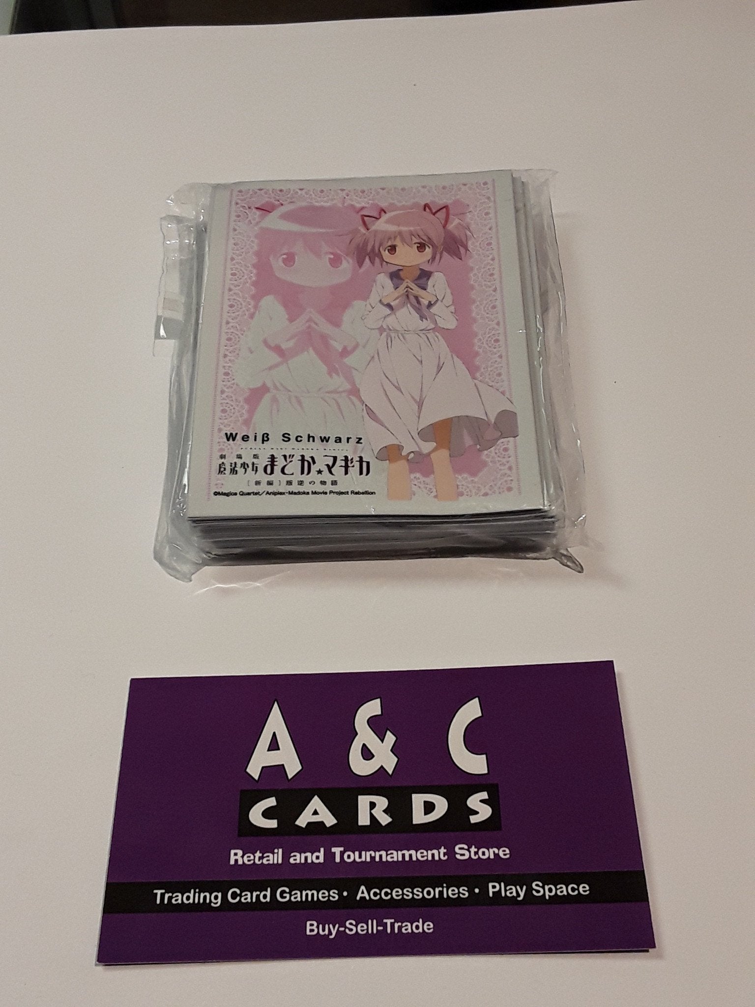 Character Sleeves "Kaname Madoka" #5 - 1 pack of Standard Size Sleeves - Madoka