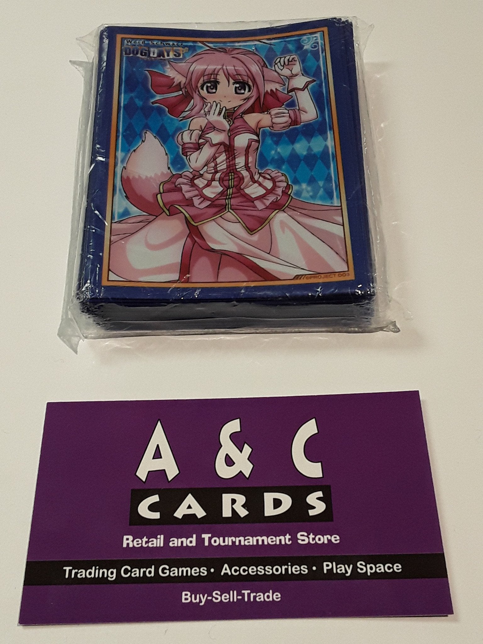 Character Sleeves "Millhiore Firianno Biscotti" #2 - 1 pack of Standard Size Sleeves - Dog Days