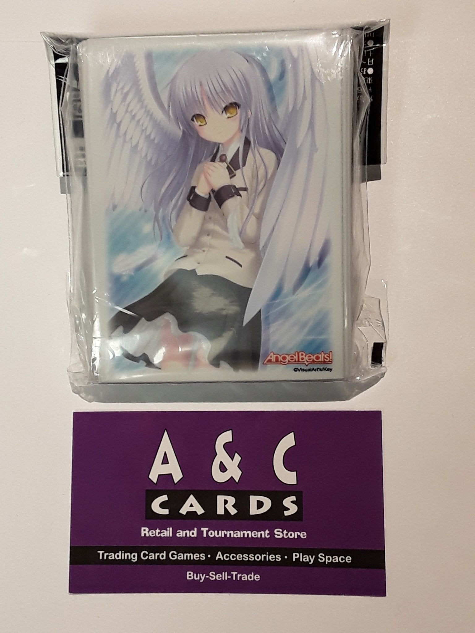 Character Sleeves "Tenshi Kanade" #2 - 1 pack of Standard Size Sleeves 60pc. - Angel Beats!