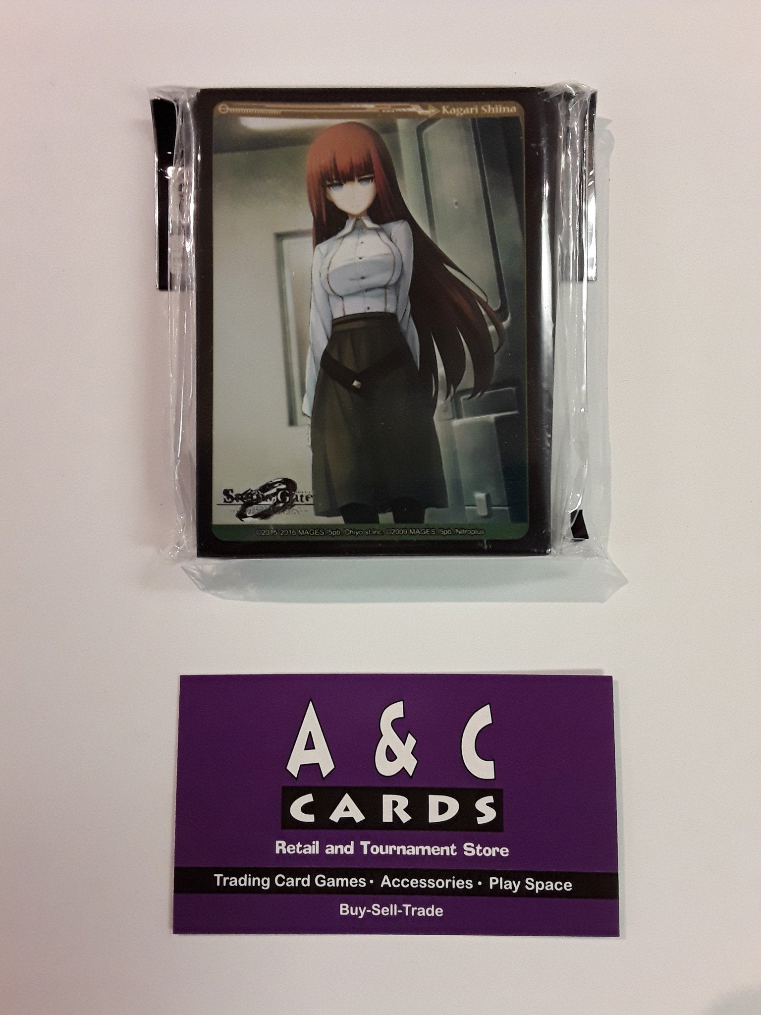 Character Sleeves "Shiina Kagari" #1 - 1 pack of Standard Size Sleeves 60pc. - Steins;gate