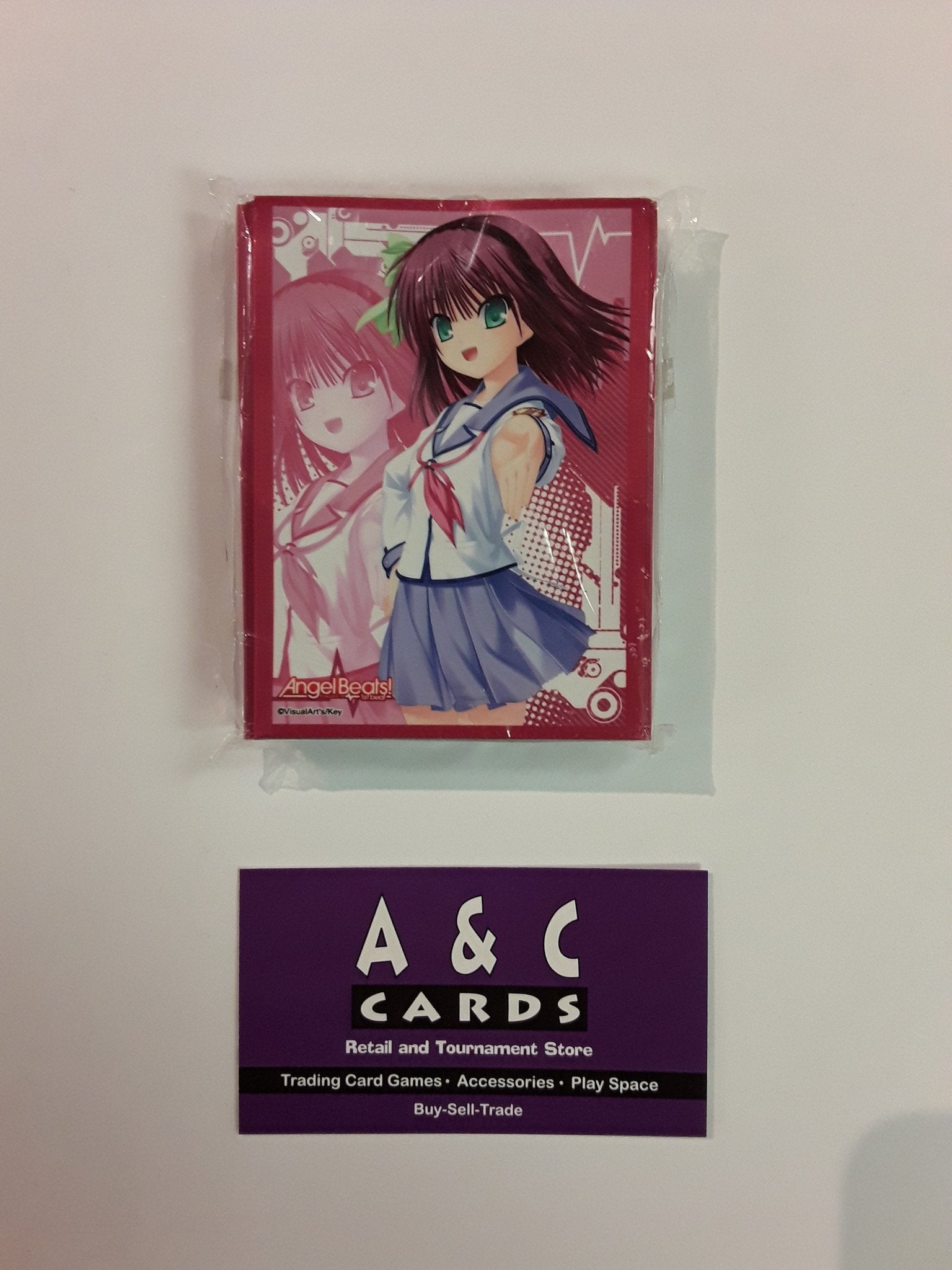 Character Sleeves "Nakamura Yuri" #3 - 1 pack of Standard Size Sleeves 60pc. - Angel Beats!