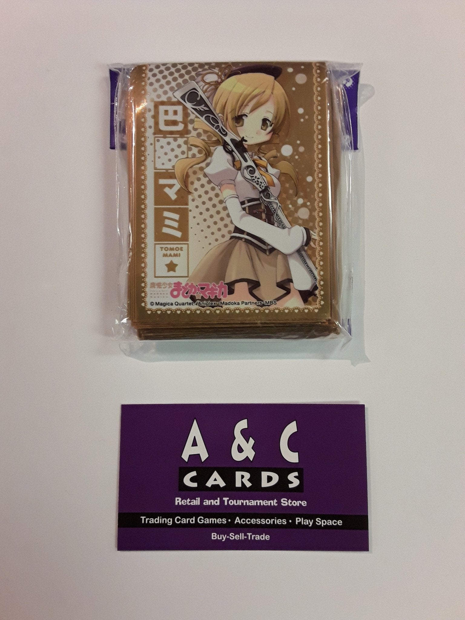 Character Sleeves "Tomoe Mami" #1 - 1 pack of Standard Size Sleeves 65 A & C Games Character Sleeves "Tomoe Mami" #1 - 1 pack of Standard Size Sleeves 65 A & C Games