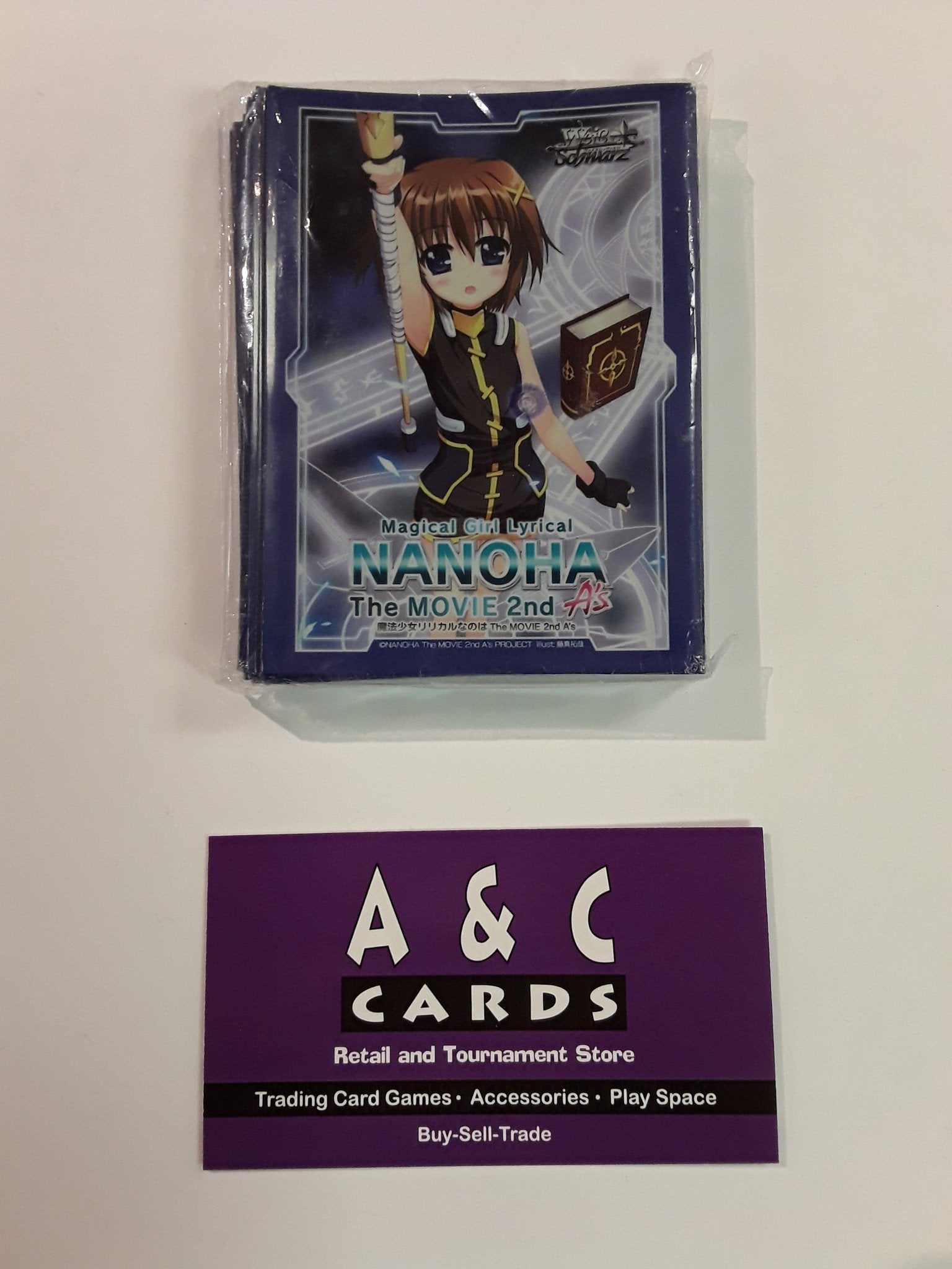 Character Sleeves "Yagami Hayate" #1 - 1 pack of Standard Size Sleeves - Nanoha