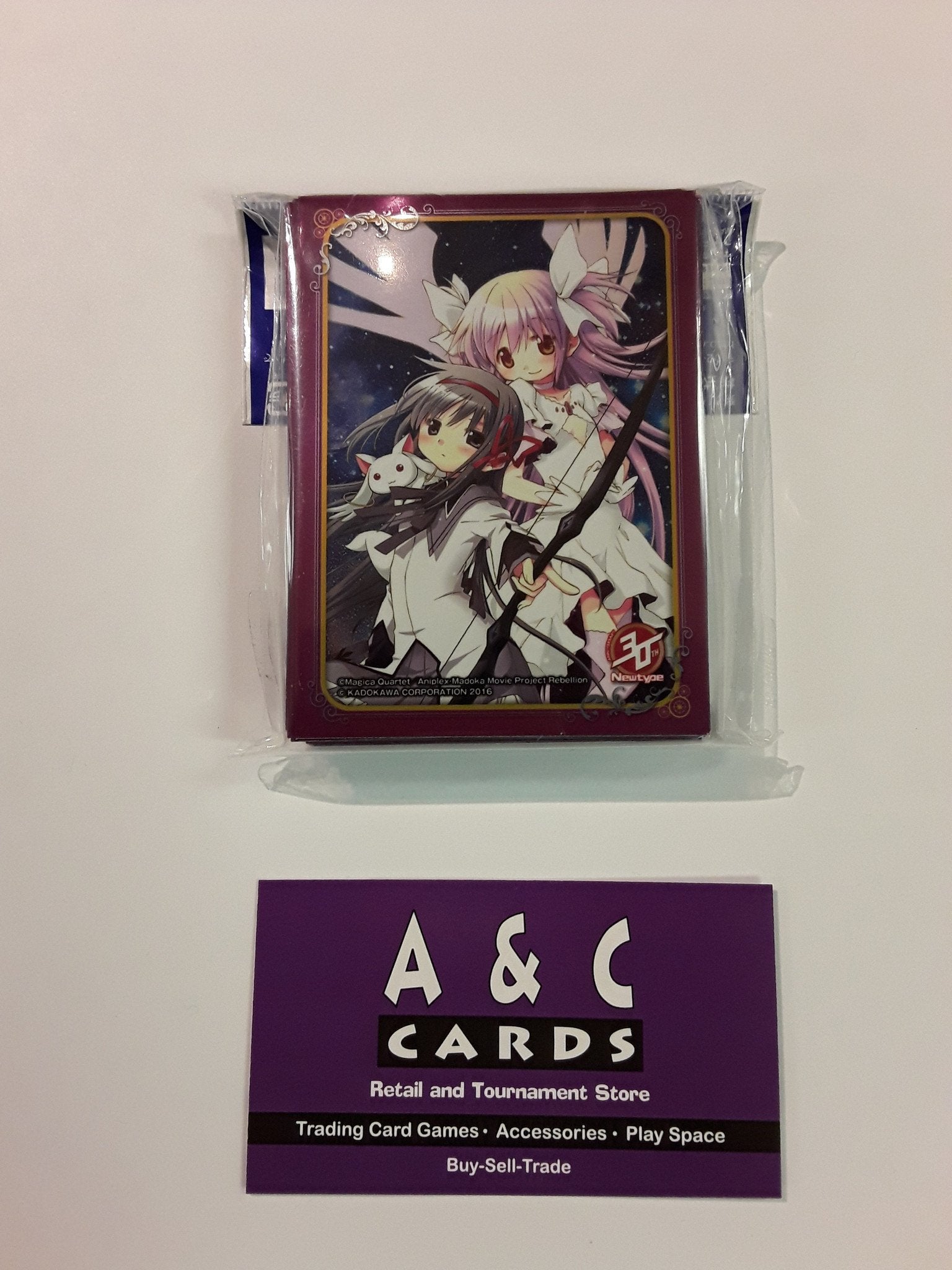 Character Sleeves "Kaname Madoka & Homura" #1 - 1 pack of Standard Size Sleeves 60pc. - Madoka