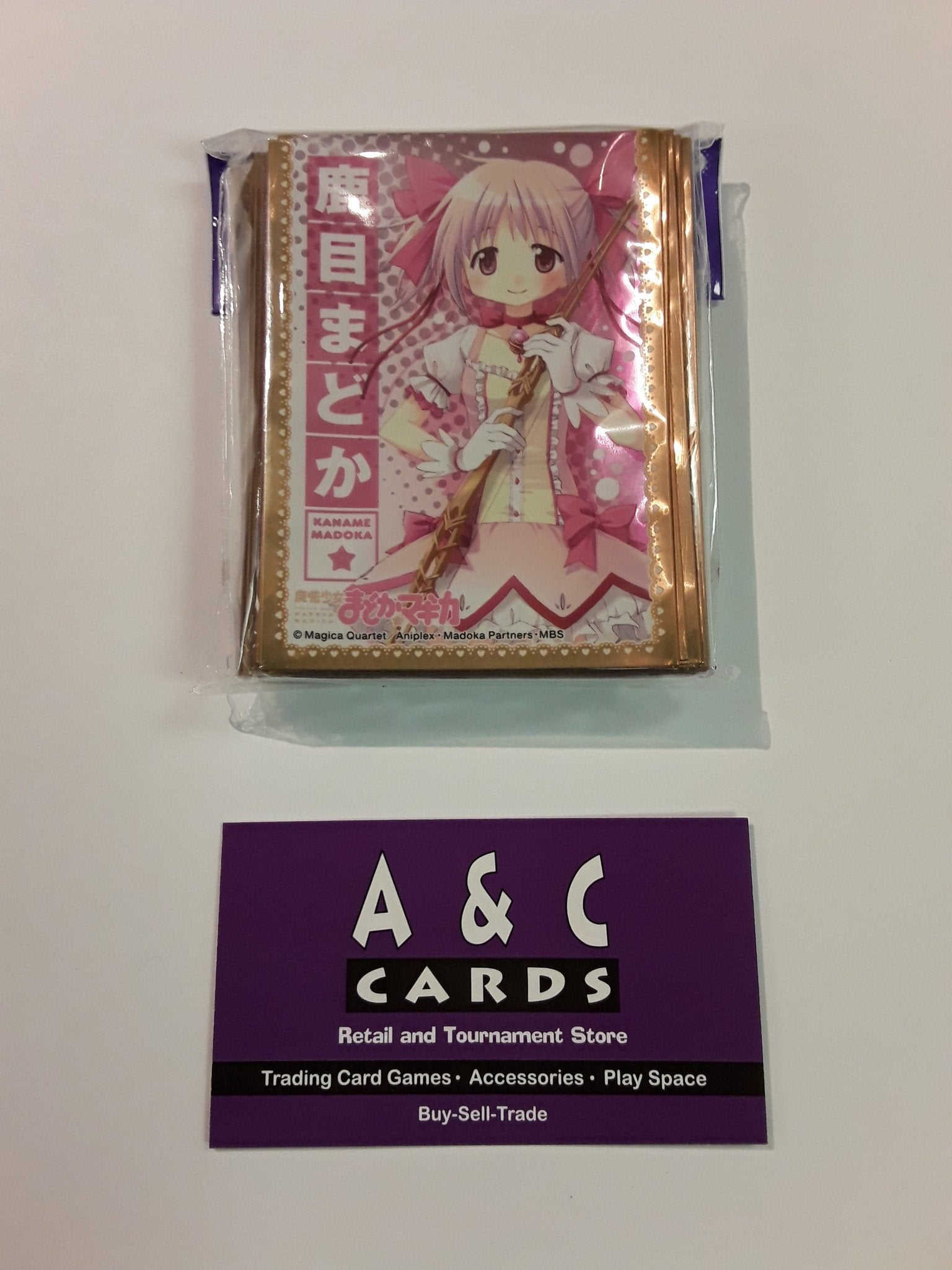 Character Sleeves "Kaname Madoka" #2 - 1 pack of Standard Size Sleeves 65pc. - Madoka