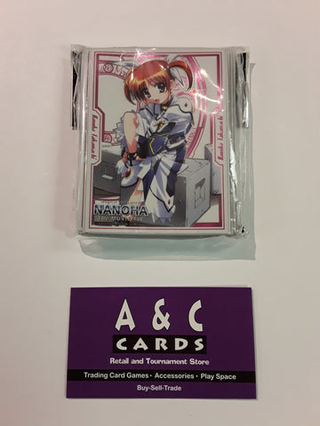 Character Sleeves "Takamachi Nanoha" #1 - 1 pack of Standard Size Sleeves 60pc. - Nanoha