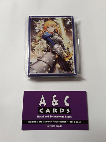 Character Sleeves "Saber" #1 - 1 pack of Standard Size Sleeves - Fate