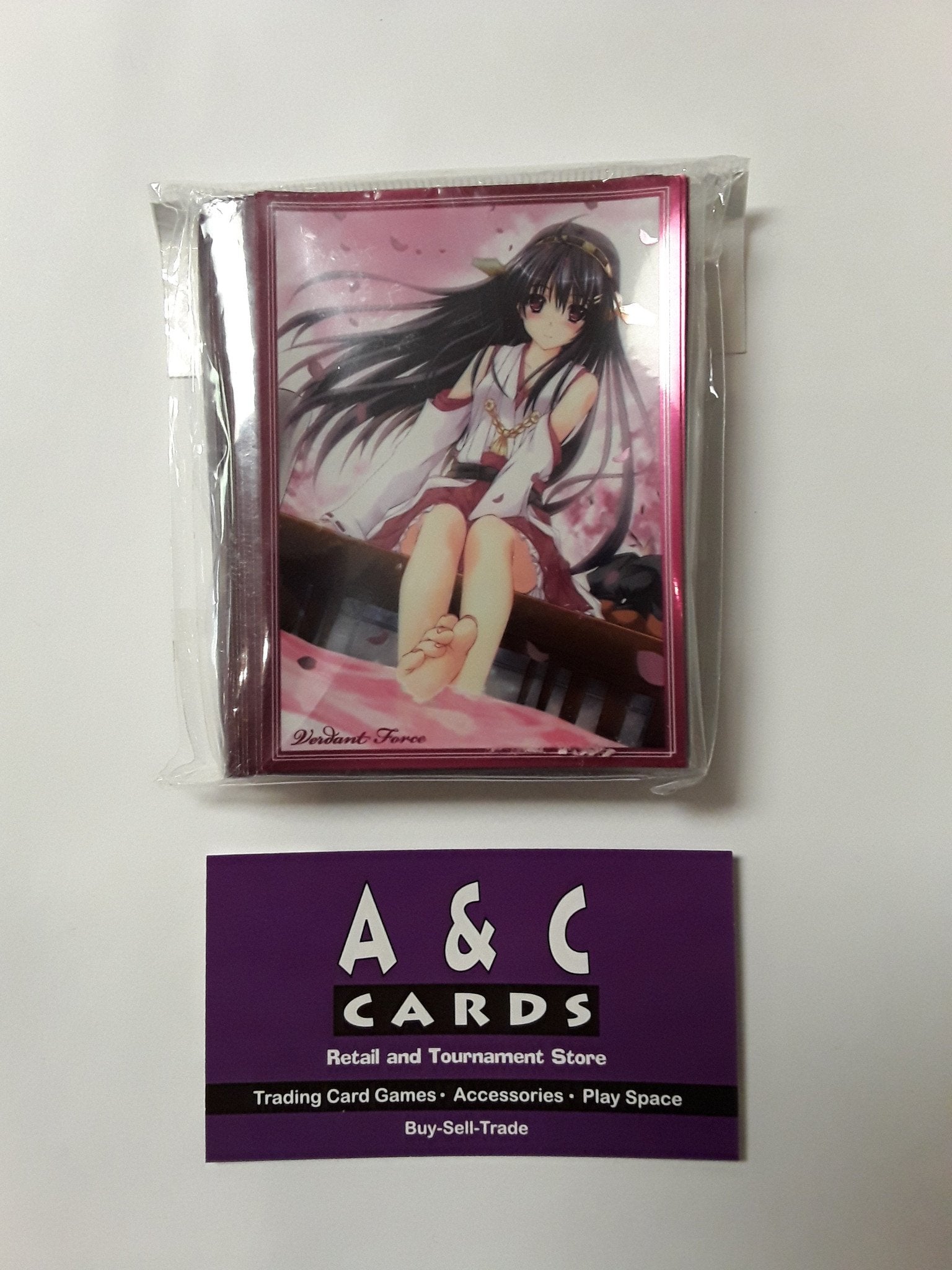 Character Sleeves "Haruna" #6 - 1 pack of Standard Size Sleeves - Kant A & C Games Character Sleeves "Haruna" #6 - 1 pack of Standard Size Sleeves - Kant A & C Games