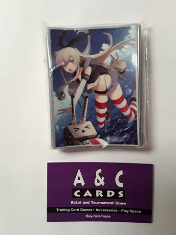 Character Sleeves "Shimakaze" #1 - 1 pack of Standard Size Sleeves - Kantai Collection