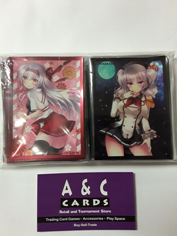 Character Sleeves "Shokaku & Kashima" #1 (2 in 1) - 2 packs of Standard Size Sleeves - Kantai Collection