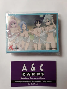 Character Sleeves "Nodoka Haramura, Kinue Atago, Komaki Jindai & Shiromi Kosegawa" #1 - 1 pack of Standard Size Sleeves - Saki Zenkoku-hen