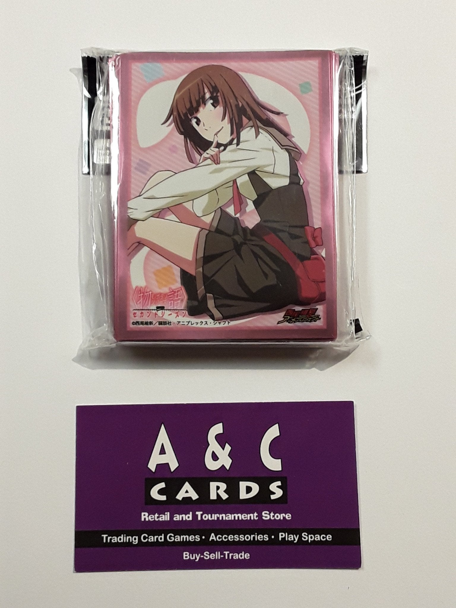 Character Sleeves "Nadeko Sengoku" #2 - 1 pack of Standard Size Sleeves 60pc. - Monogatari