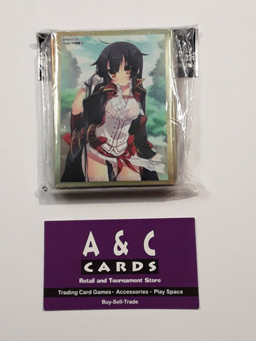 Character Sleeves "Oda Saburokuon Nobunaga" #1 - 1 pack of Standard Size Sleeves 60pc. - Sengoku † Koihime