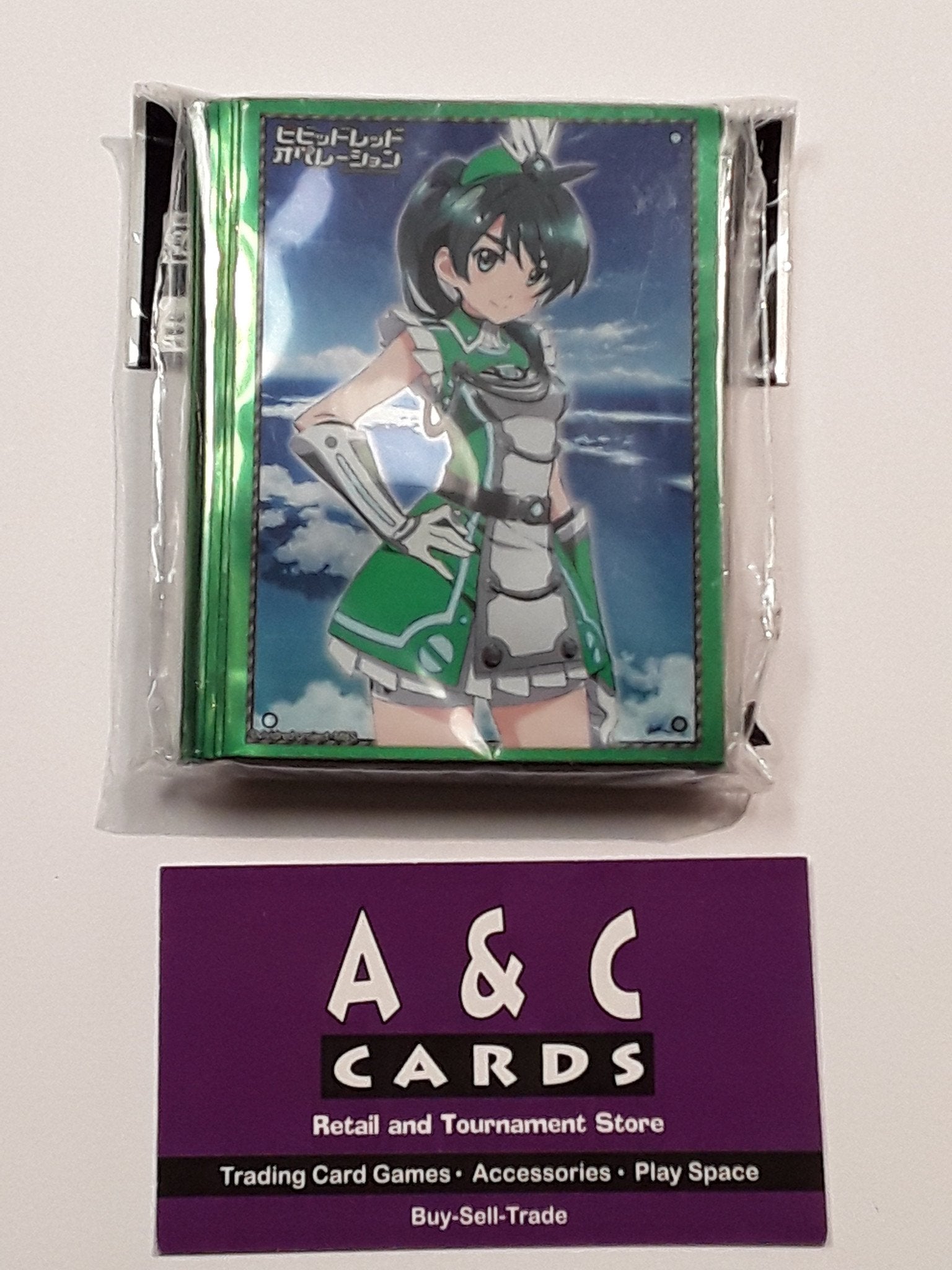 Character Sleeves "Wakaba Saegusa" #1 - 1 pack of Standard Size Sleeves 60pc. - Vividred Operation