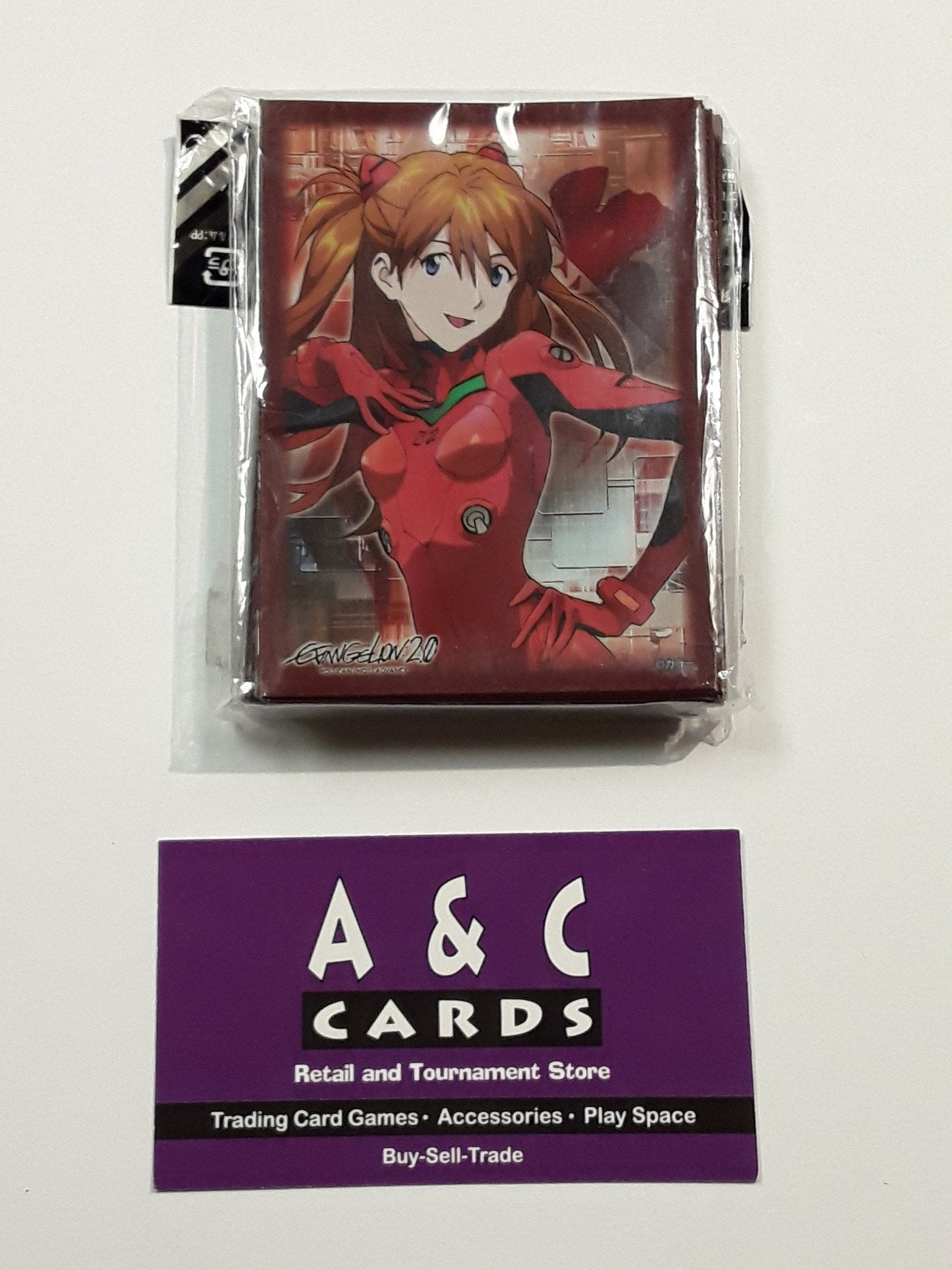 Character Sleeve "Asuka Langley Soryu" #1 - 1 pack of Standard Size Sl A & C Games Character Sleeve "Asuka Langley Soryu" #1 - 1 pack of Standard Size Sl A & C Games