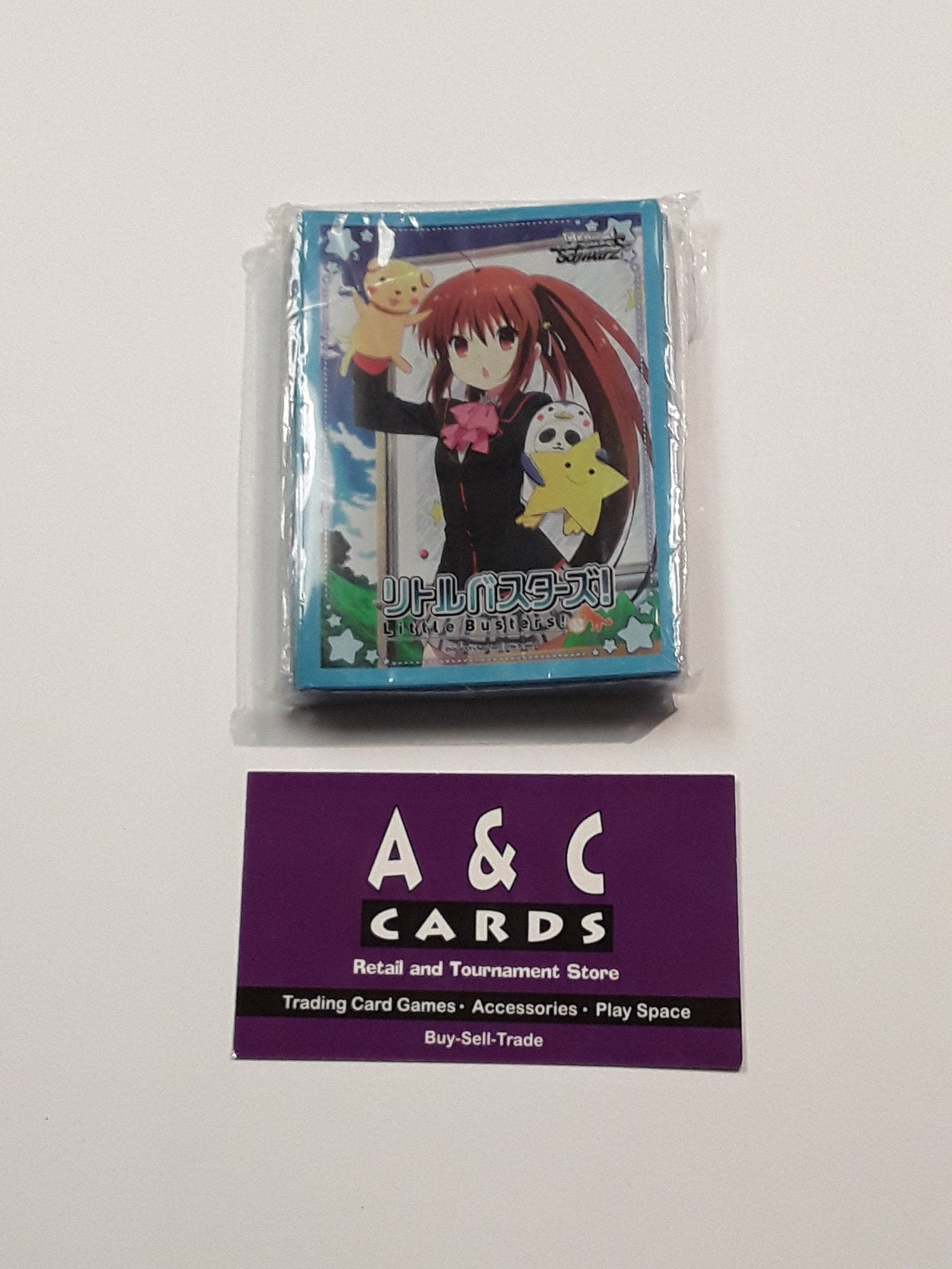 Character Sleeves "Rin Natsume" #1 - 1 pack of Standard Size Sleeves - Little Buster!