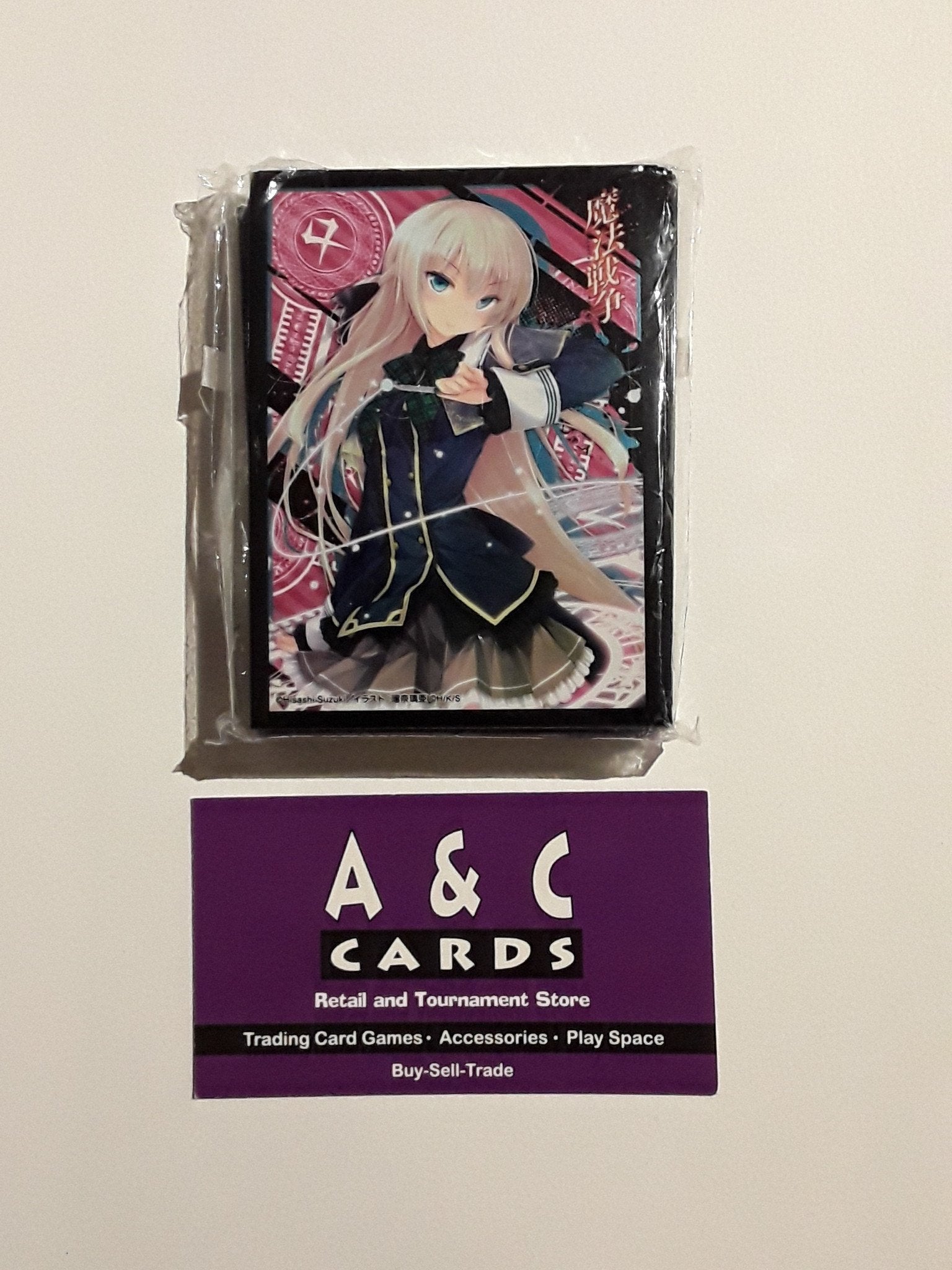 Character Sleeves "Kurumi Isoshima" #1 - 1 pack of Standard Size Sleeves - Mahou Sensou