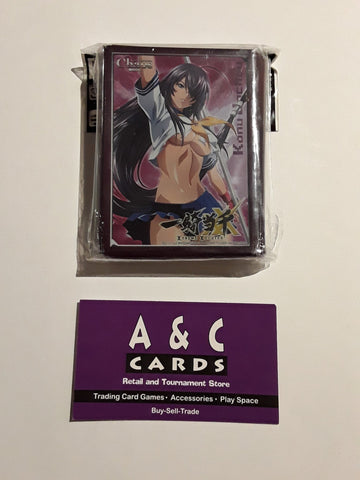 Character Sleeves "Unchou Kan-u" #1 - 1 pack of Standard Size Sleeves 60pc - Ikkitousen