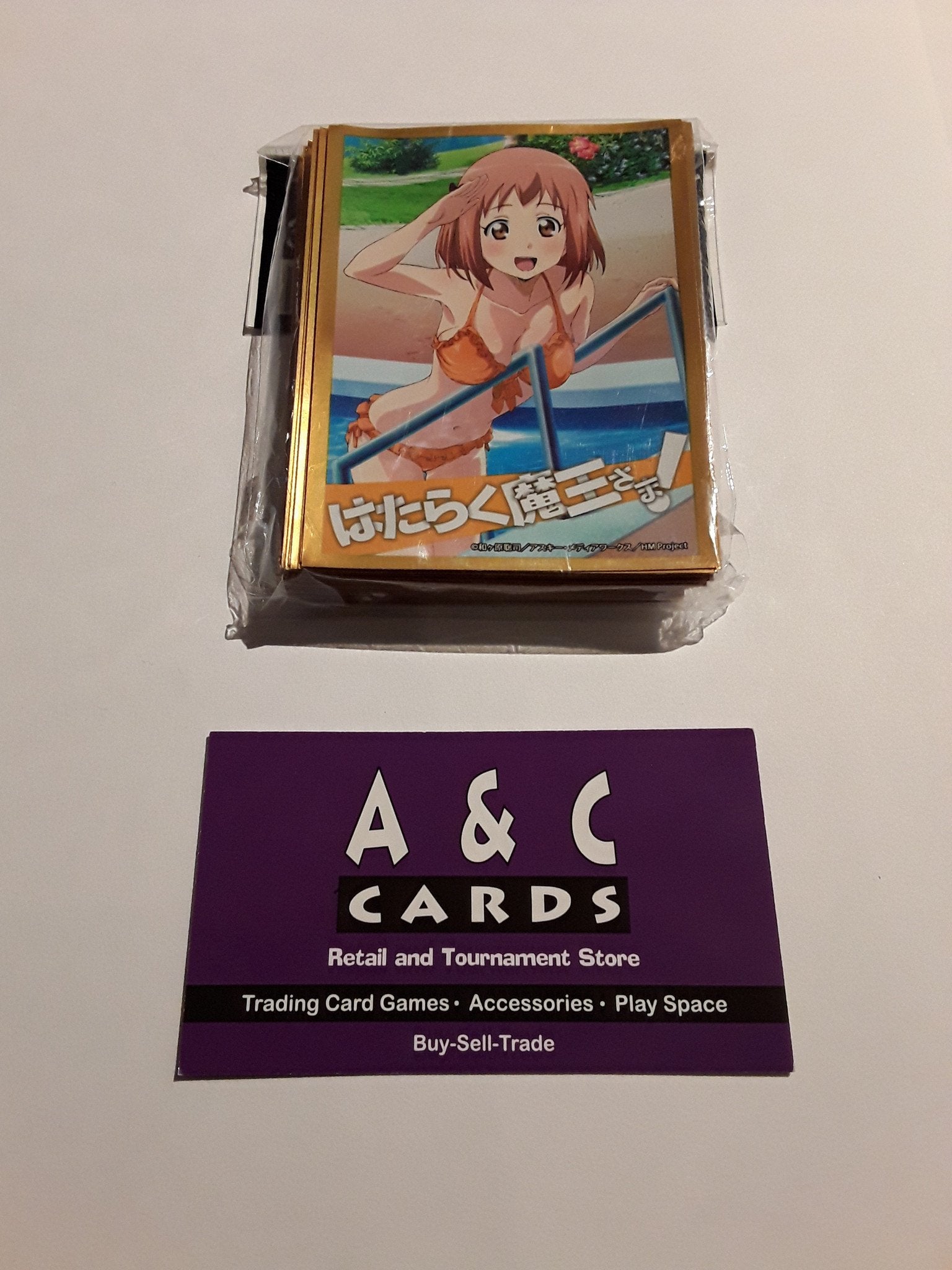 Character Sleeves "Chiho Sasaki" #1 - 1 pack of Standard Size Sleeves 52pc - Hataraku Maou-sama