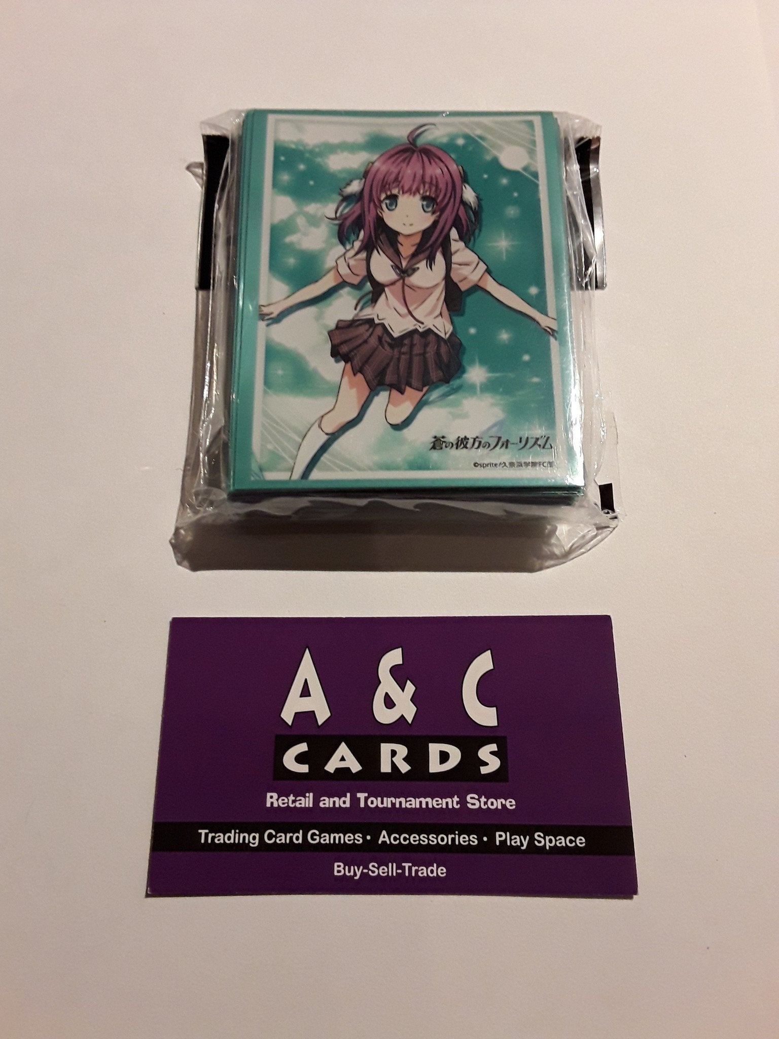 Character Sleeves "Ichinose Rika" #1 - 1 pack of Standard Size Sleeves 60pc - Ao no Kanata no Four Rhyme