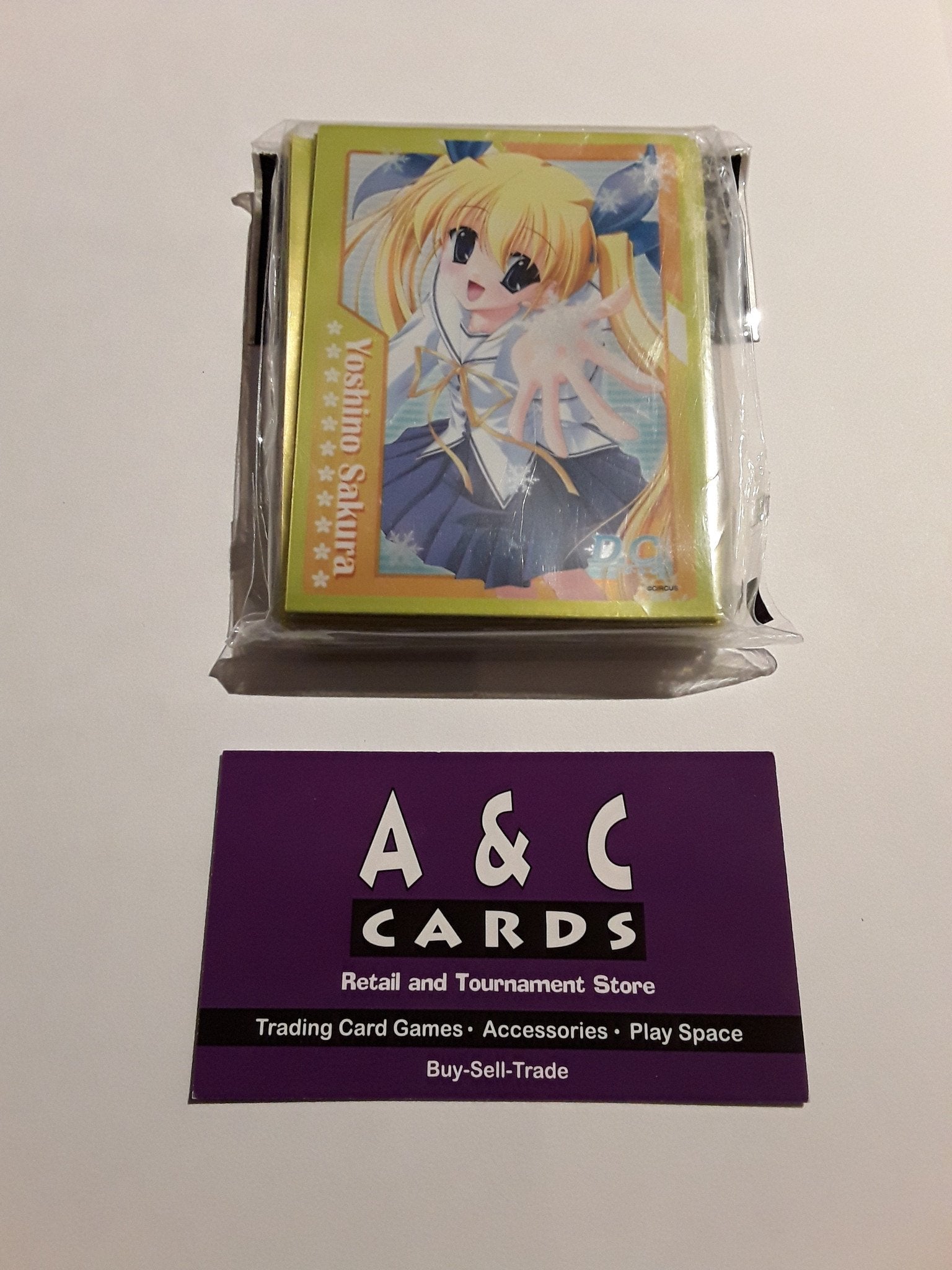 Character Sleeves "Yoshino Sakura" #1 - 1 pack of Standard Size Sleeves 60pc - Da Capo