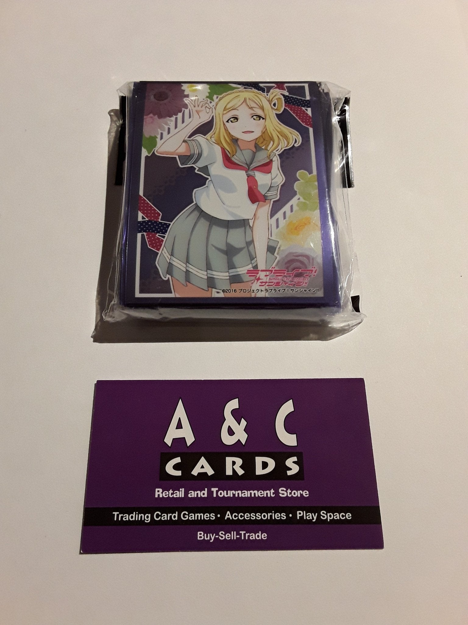 Character Sleeves "Ohara Mari" #1 - 1 pack of Standard Size Sleeves 60pc - Love Live Sunshine