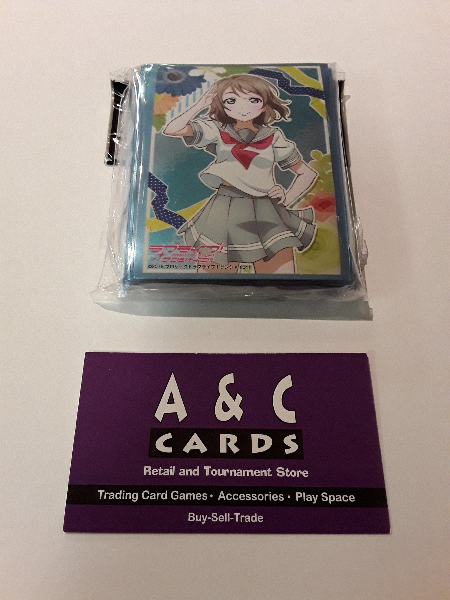 Character Sleeves "Watanabe You" #1 - 1 pack of Standard Size Sleeves 60pc - Love Live Sunshine