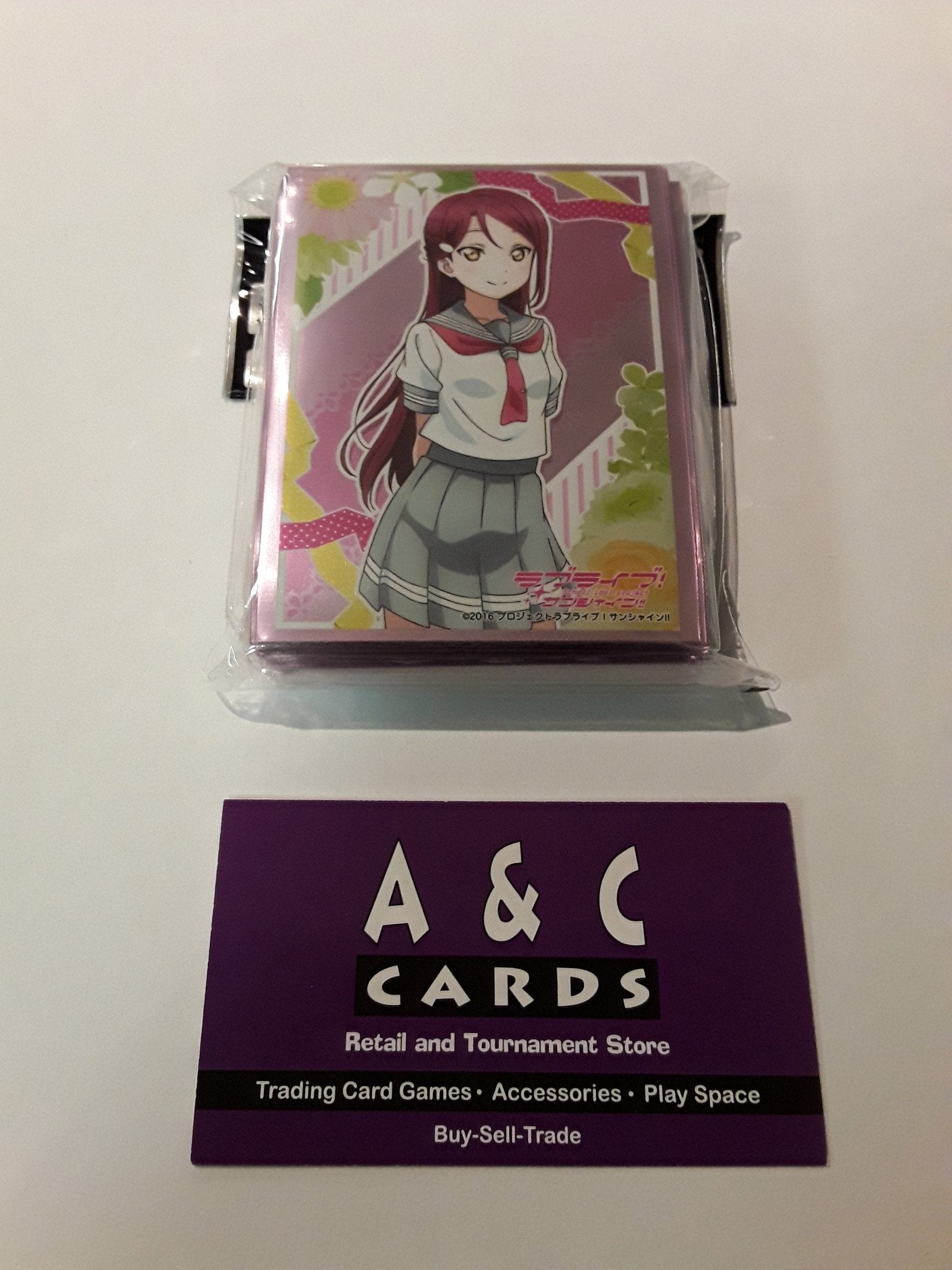 Character Sleeves "Sakurauchi Riko" #1 - 1 pack of Standard Size Sleeves 60pc - Love Live Sunshine