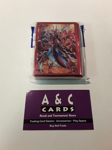 Character Sleeves "Supreme Heavenly Emperor Dragon, Dragonic Overlord "the Ace"" - 1 pack of Mini Sized Sleeves 70pc - Cardfight! Vanguard