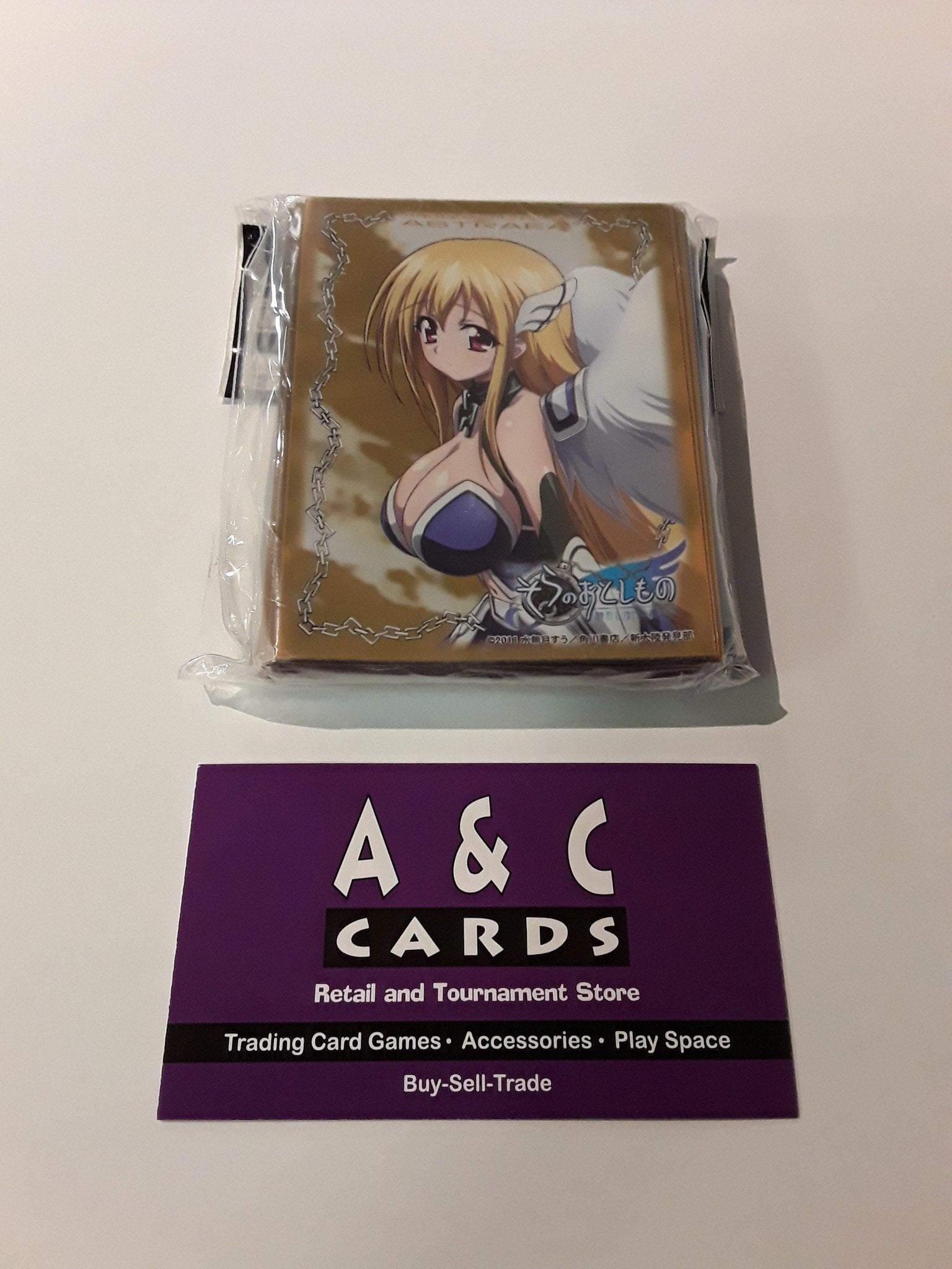 Character Sleeves "Astraea" #1 - 1 pack of Standard Size Sleeves 60pc - Sora No Otoshimono