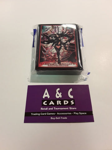 Character Sleeves "Silver Thorn Dragon Master, Mystique Luquier" #1 - 1 pack of Mini Size Sleeves 70pc - Cardfight!! Vanguard