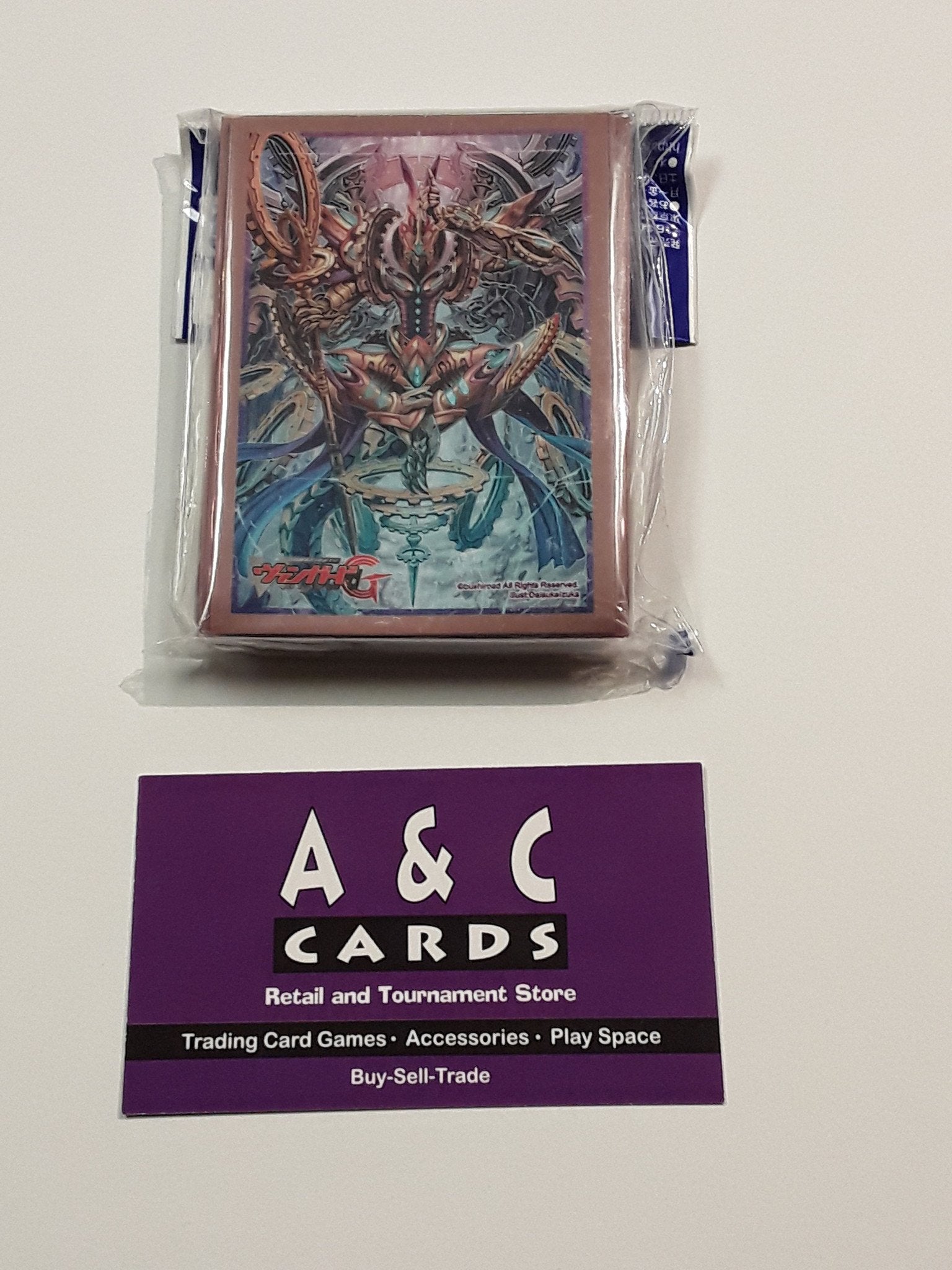 Character Sleeves "Interdimensional Dragon, Chronos Command Dragon" #1 - 1 pack of Mini Size Sleeves 60pc - Cardfight!! Vanguard