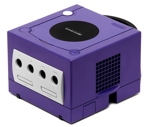 GameCube Indigo Purple Replacement System Console Only (No controllers, wires or accessories included)