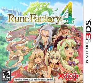 Rune Factory 4 - 3DS (Pre-owned)