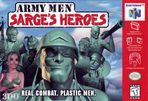 Army Men Sarge's Heroes - N64 (Pre-owned)